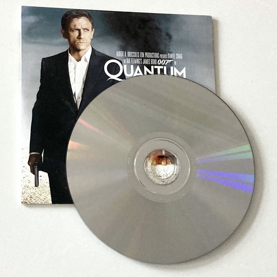 Quantum of Solace, DVD, action