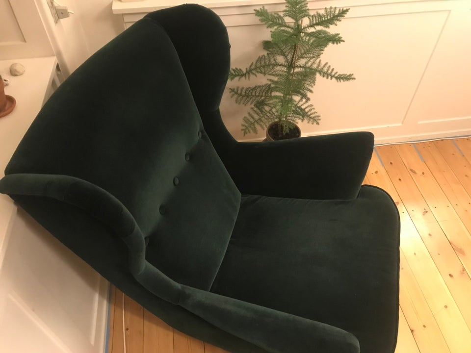 Lænestol, velour, IKEA