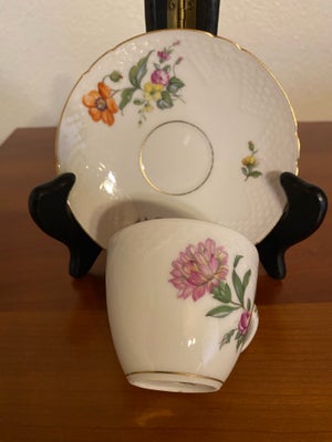 Porcelæn BG saksisk blomst