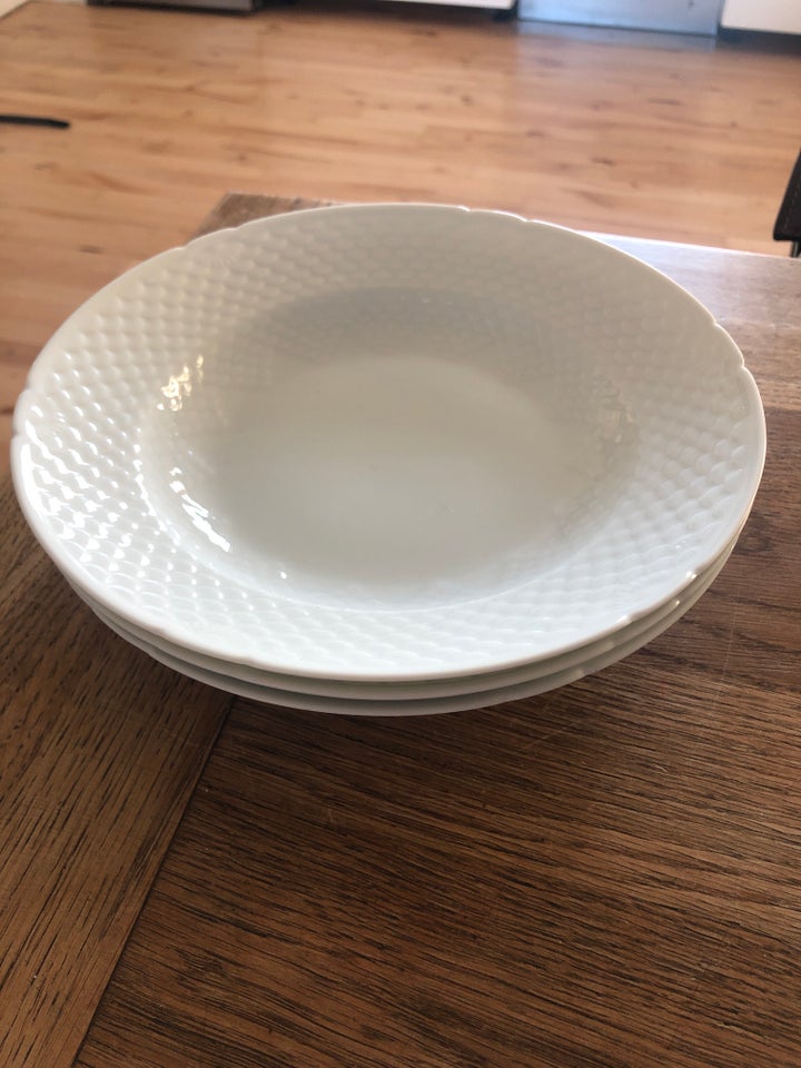 Porcelæn Dyb tallerken Bing 