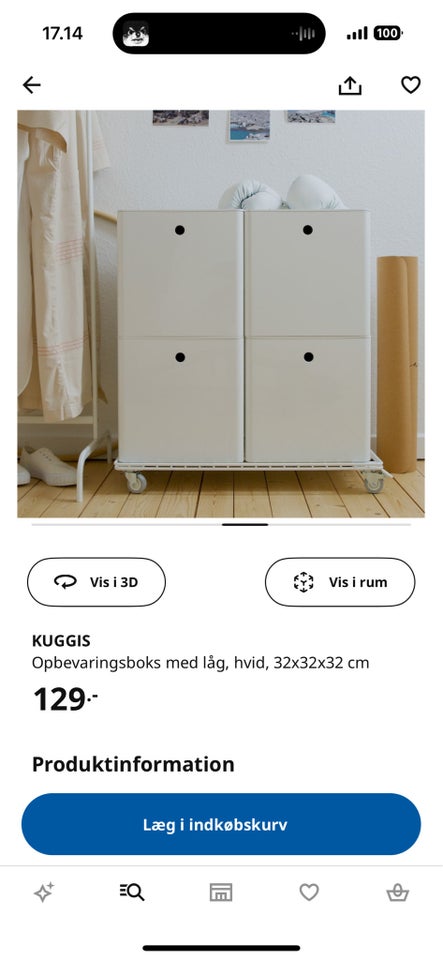 Kuggis opbevaringskasser , Ikea