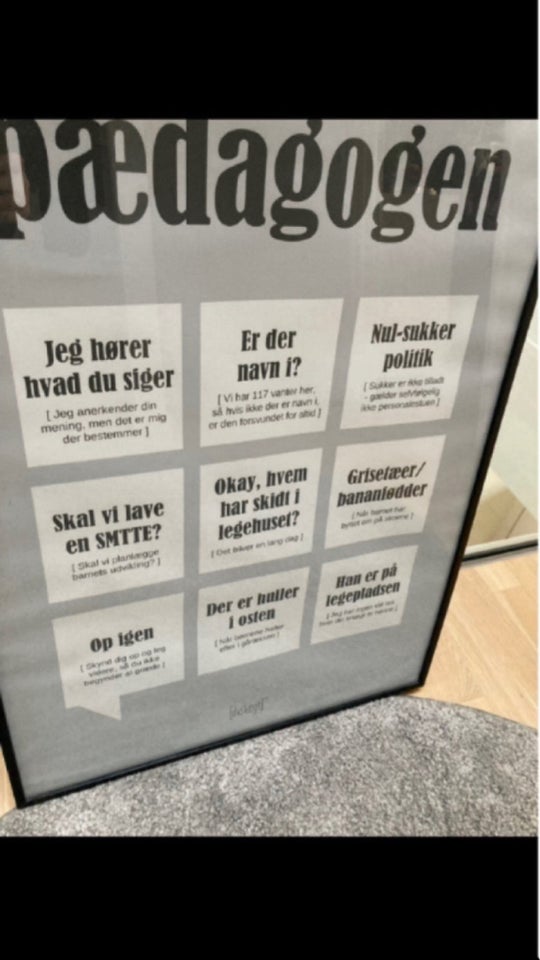 Plakat Dialægt