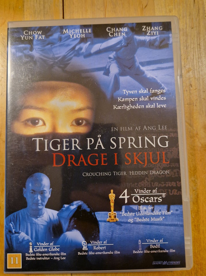 Tiger på spring Drage i skjul, DVD,