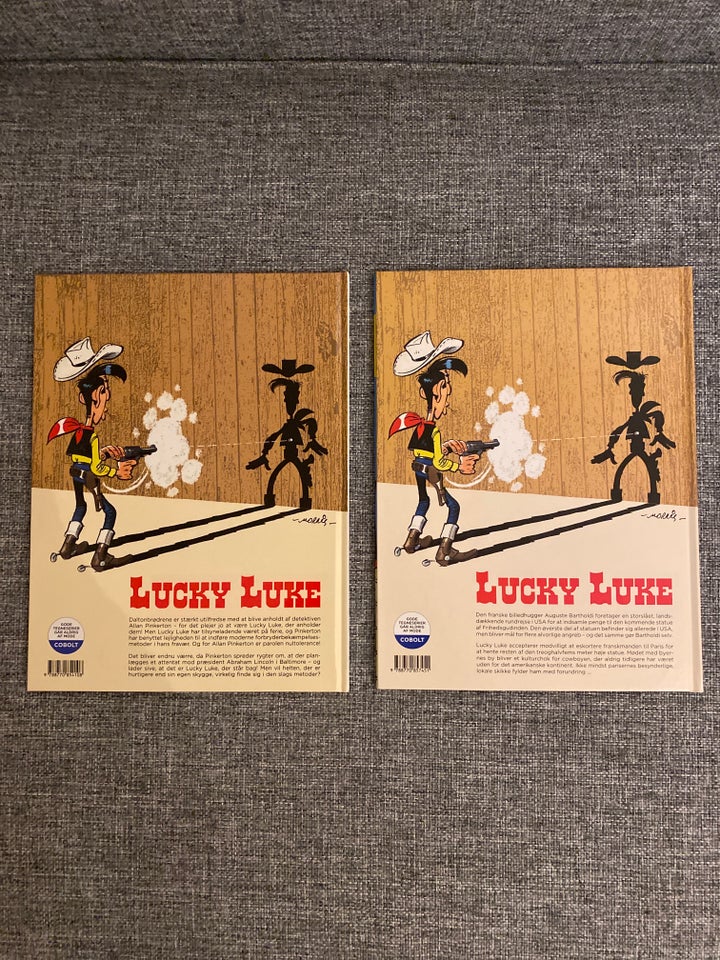 Lucky Luke, Tegneserie