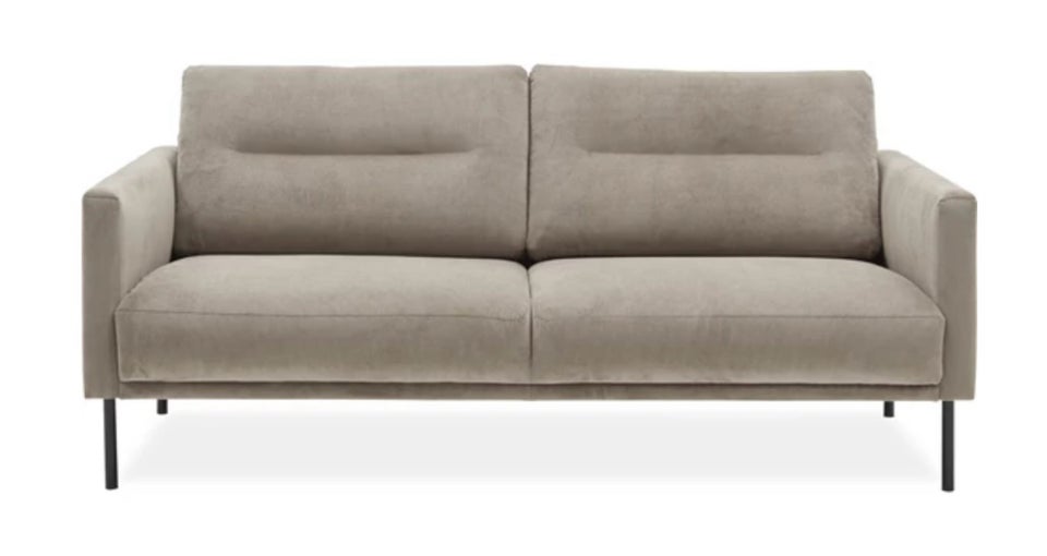 Sofa fløjl 2 pers