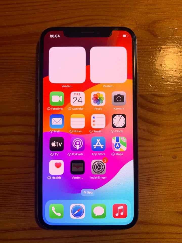 iPhone XS, 64 GB, hvid