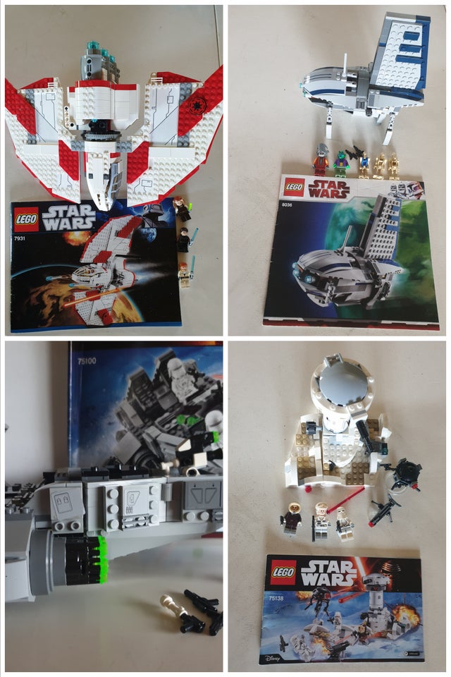 Lego Star Wars 4 modeller