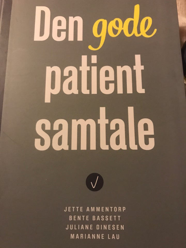 Den gode patient samtale Marianne