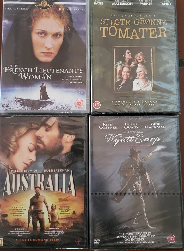 4 forskellige , DVD, drama