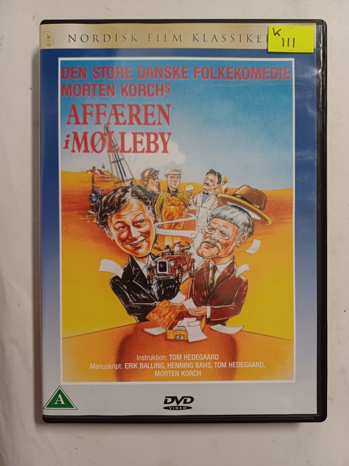 Affæren I Mølleby, DVD,