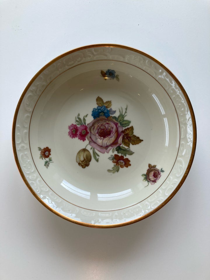 Porcelæn Fad Rosenborg