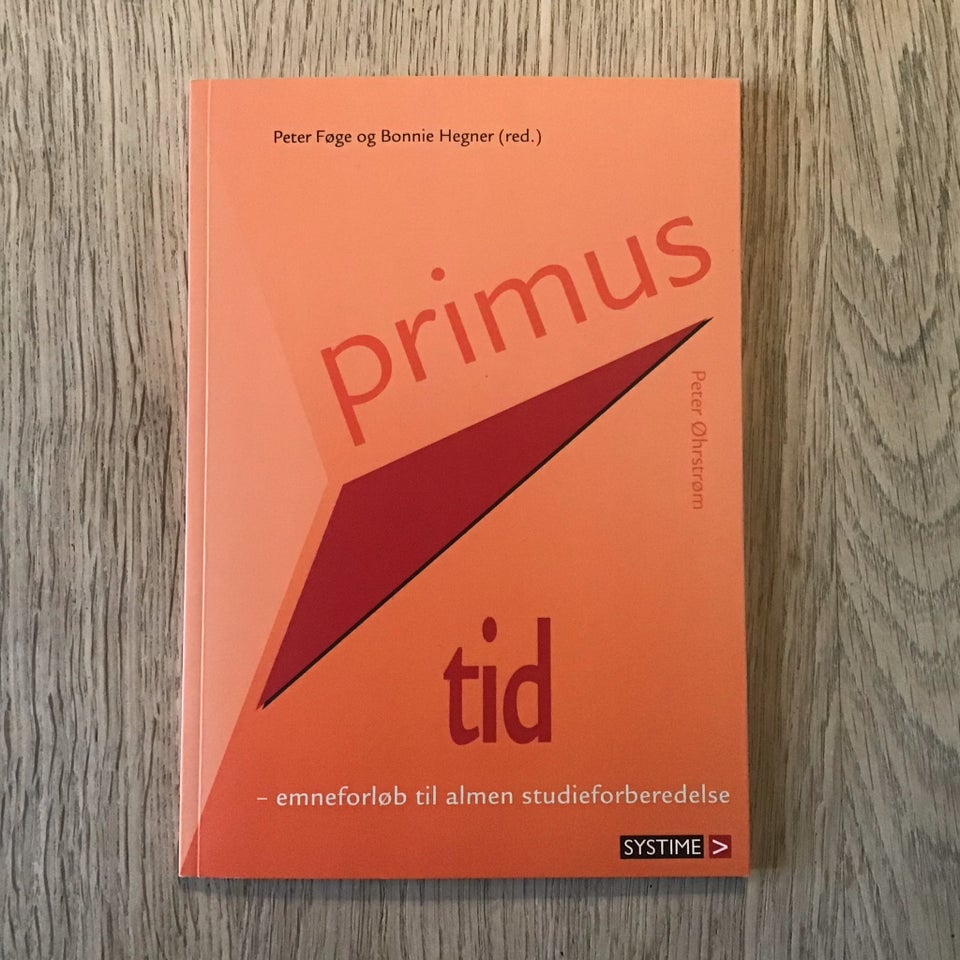 Primus - Tid. Et filosofisk begreb