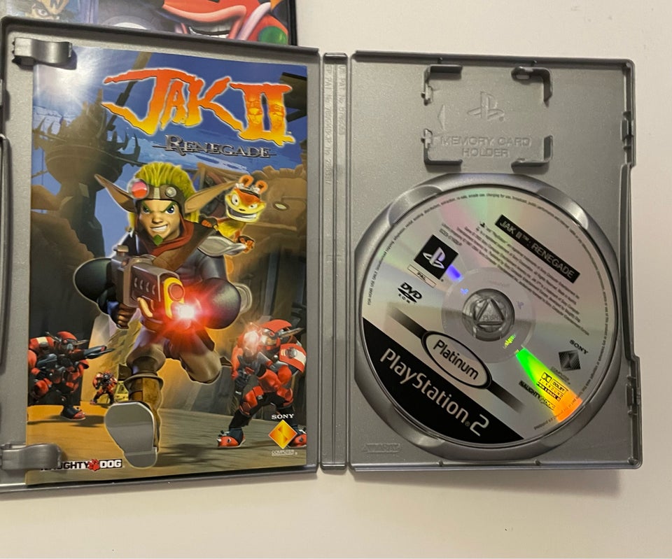 Crash bandicoot, Jak, PS2