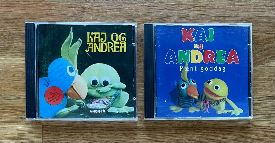 Kaj og Andrea: Div børne-CD