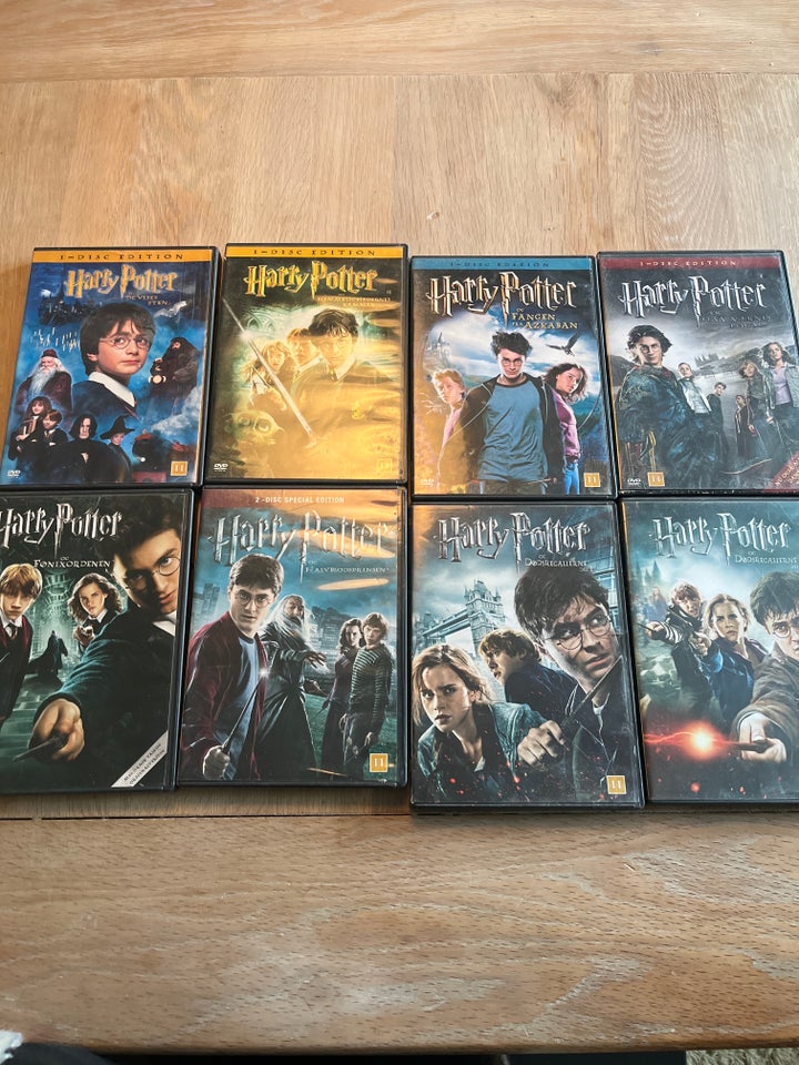 Harry potter , DVD, eventyr