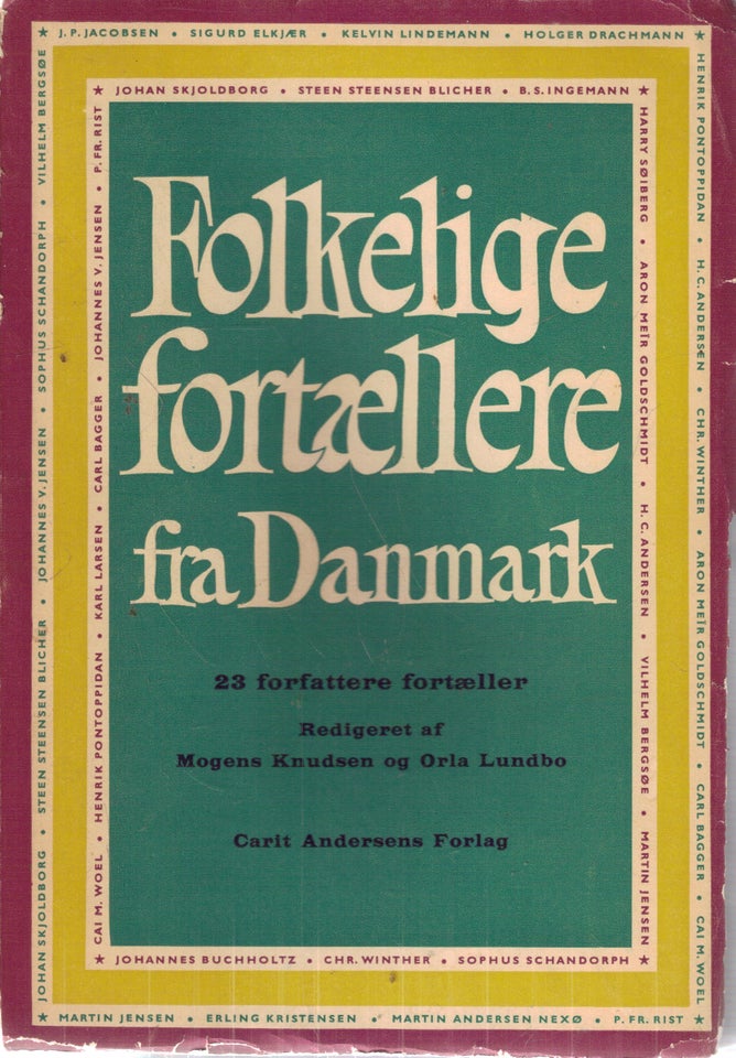 Folkelige fortællere fra Danmark,