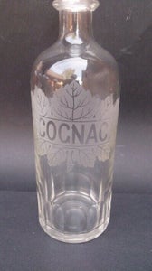 Glas Cognac flakon/karaffel