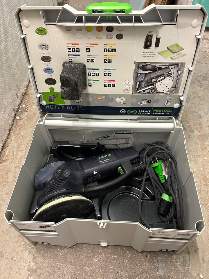 Excentersliber, Festool