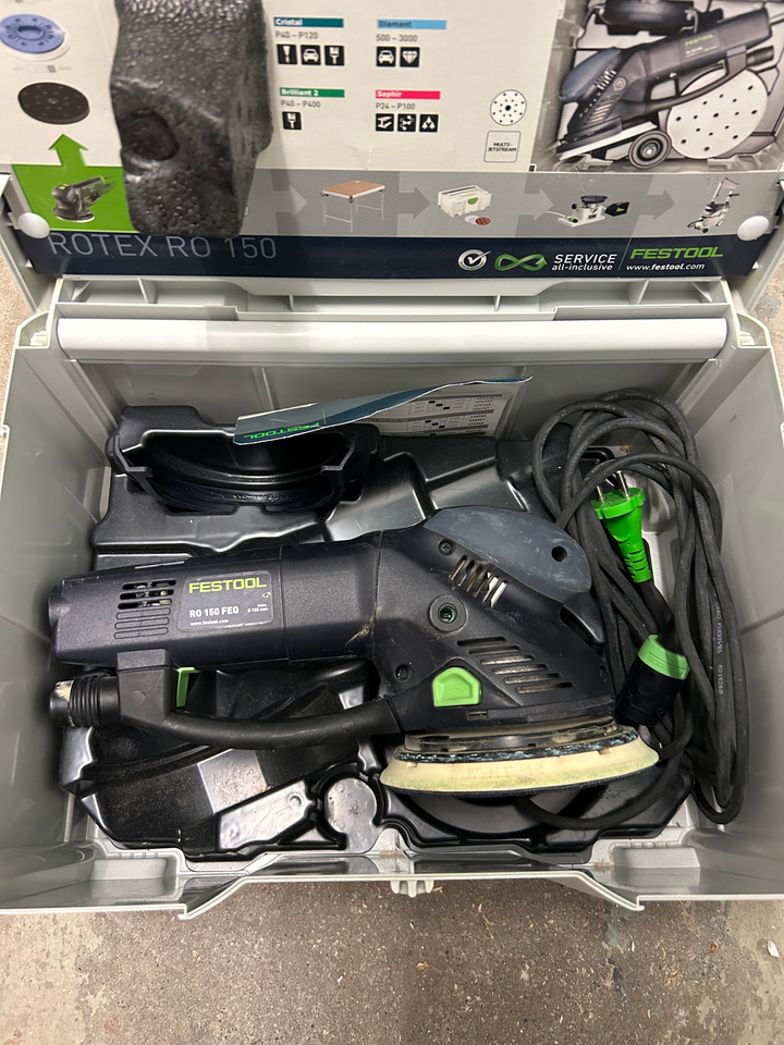 Excentersliber, Festool