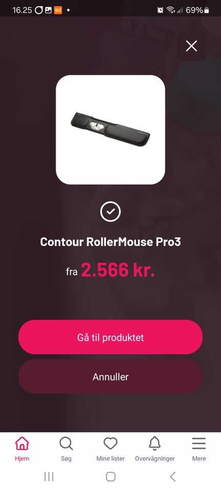 Andet, Contour RollerMouse Pro3,