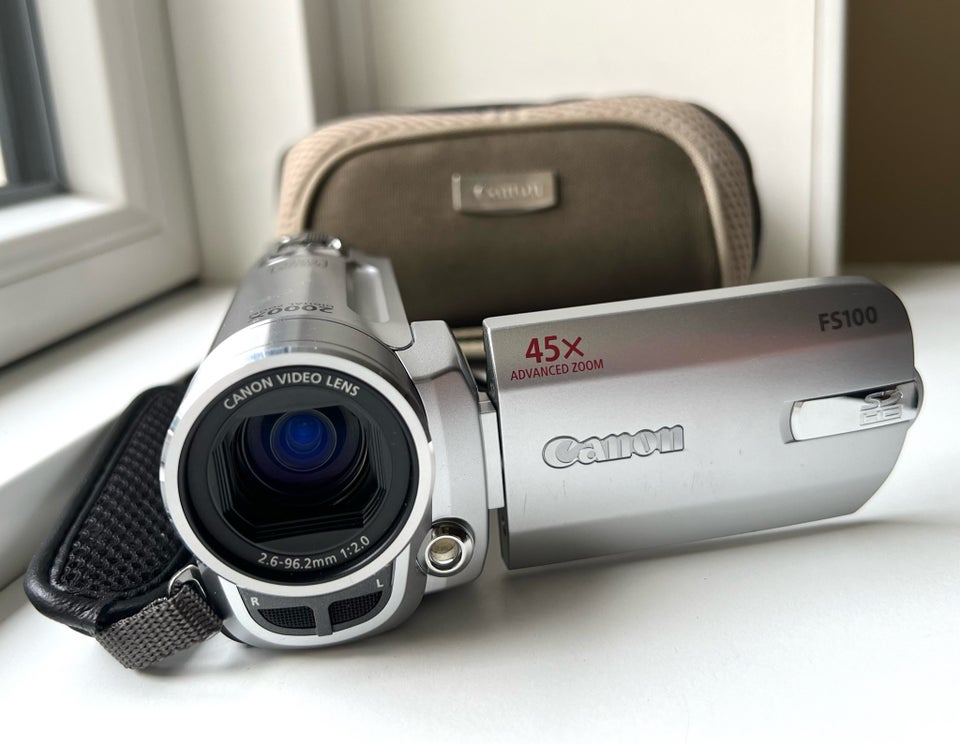 Canon FS100 Digital Camcorder med