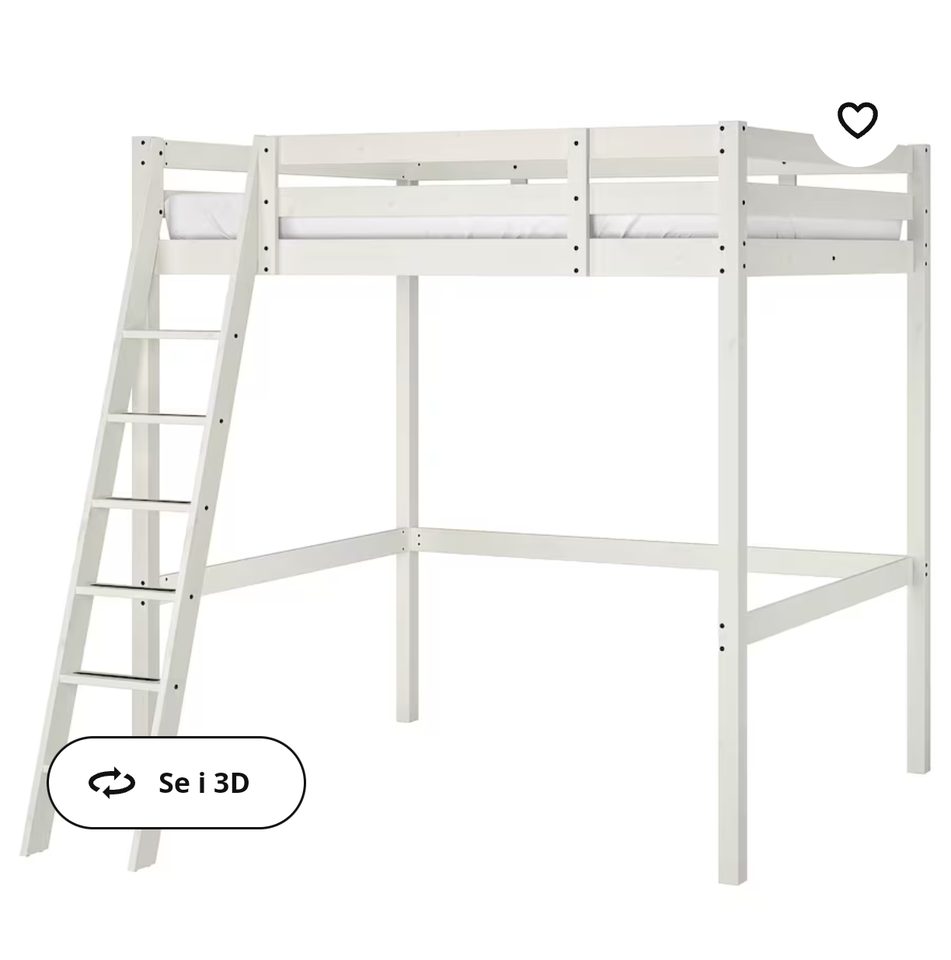 Køjeseng Storå Ikea b: 140 l: 200