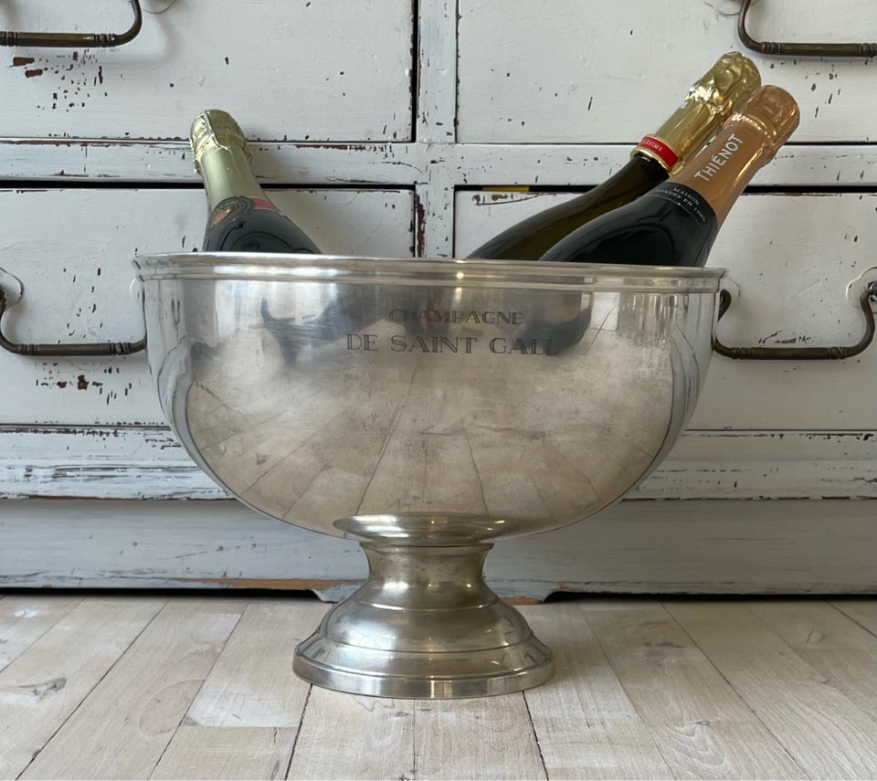 Gammel fransk champagne bowle,