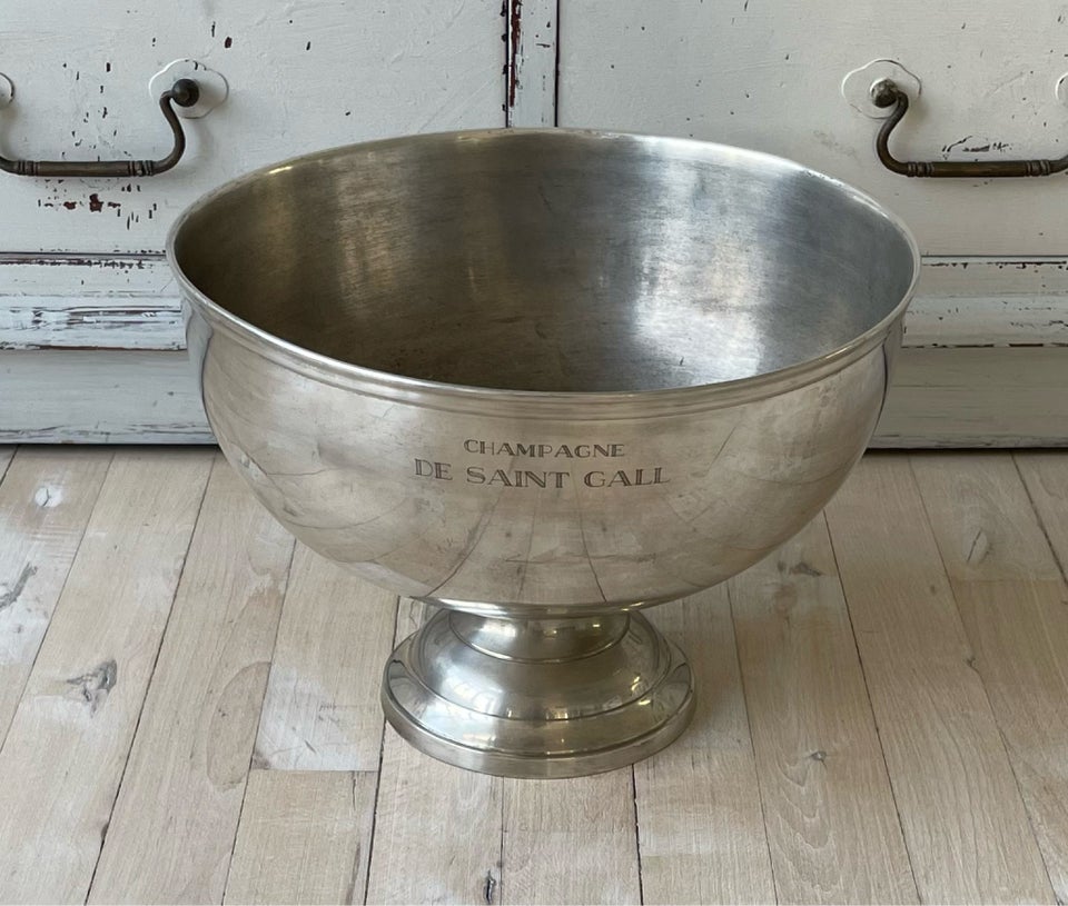 Gammel fransk champagne bowle,