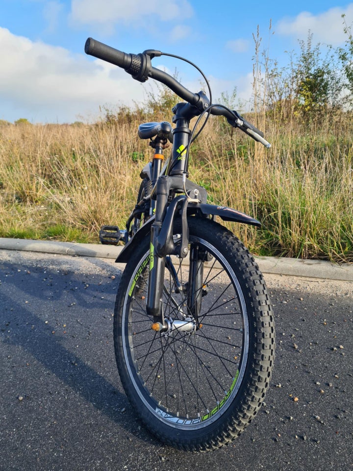 Unisex børnecykel, mountainbike,