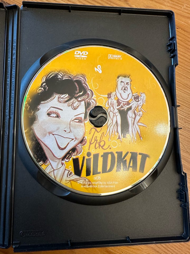 Frk Vildkat DVD komedie