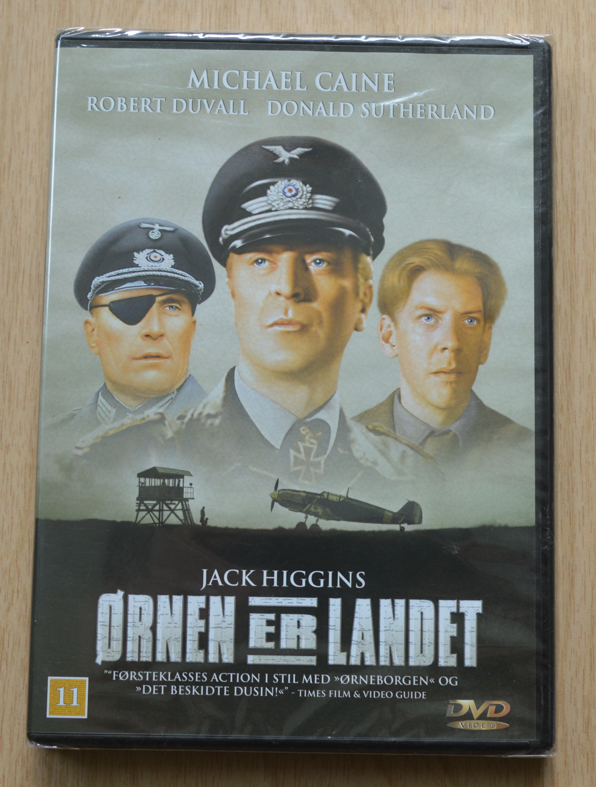 Ørnen er landet Ny uåbnet, DVD,