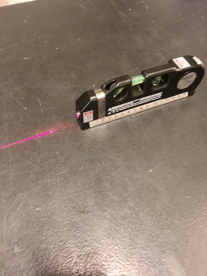 Lasermåler, Fixet