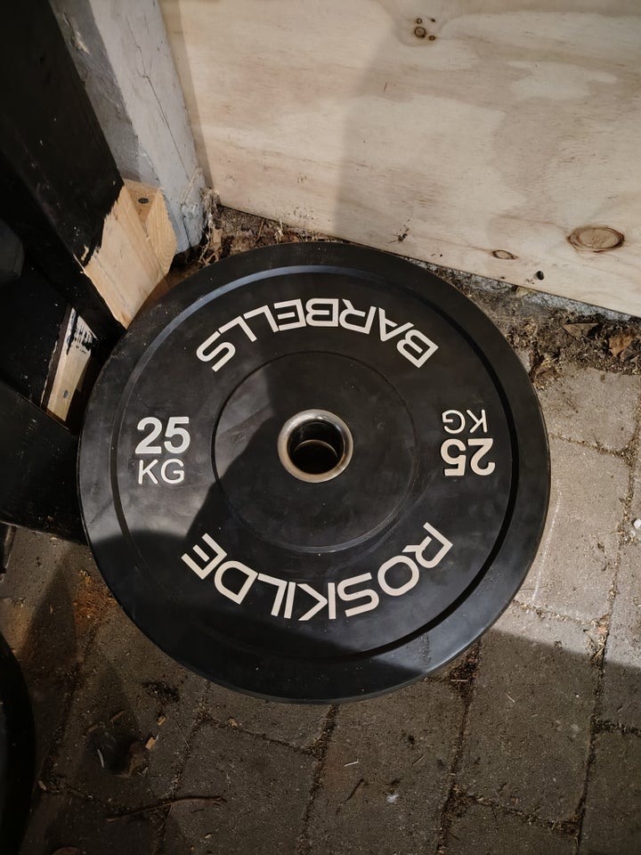 Vægtskiver, Bumper plates,