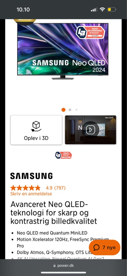 Samsung, Samsung NEO QLED QN85D,