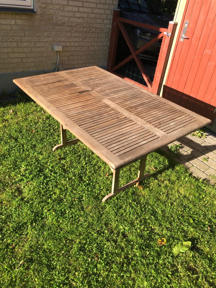 Havebord, Ukendt , Teak træ