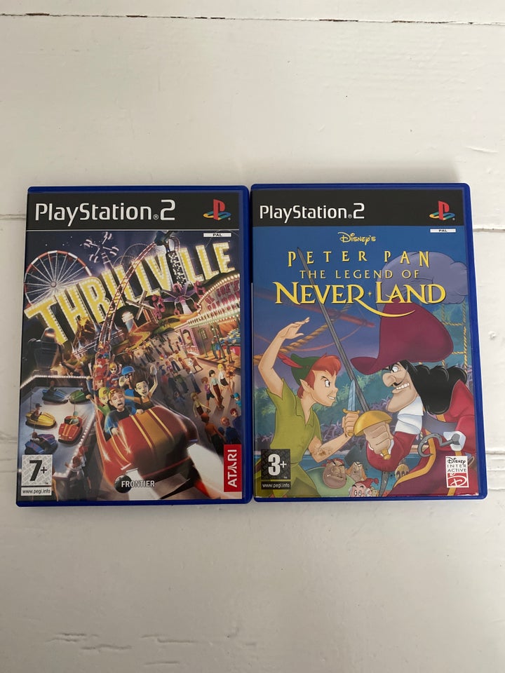 Thrillville og Peter Pan, PS2,