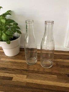 Glas 1/2l mælk-fløde