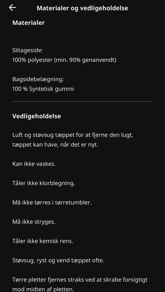 Gulvtæppe, Polyester, b: 200 l: 300