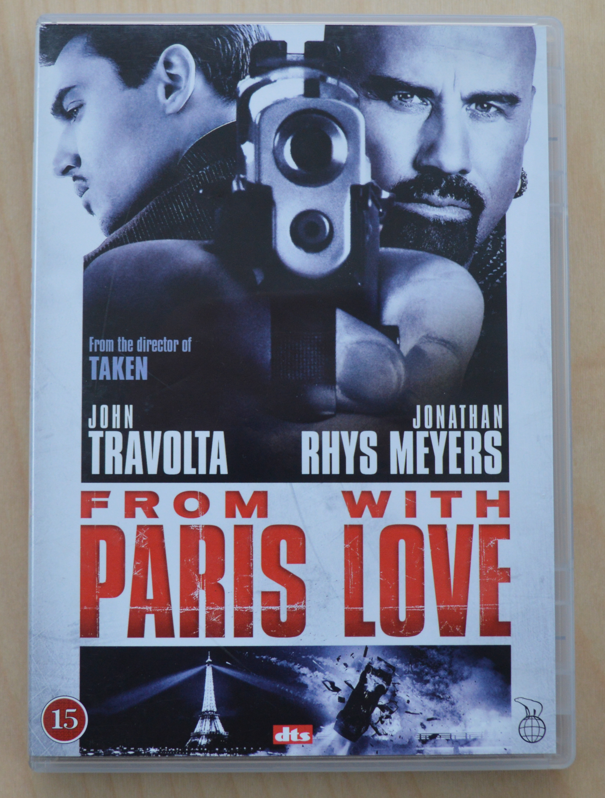 From Paris with love, DVD, action