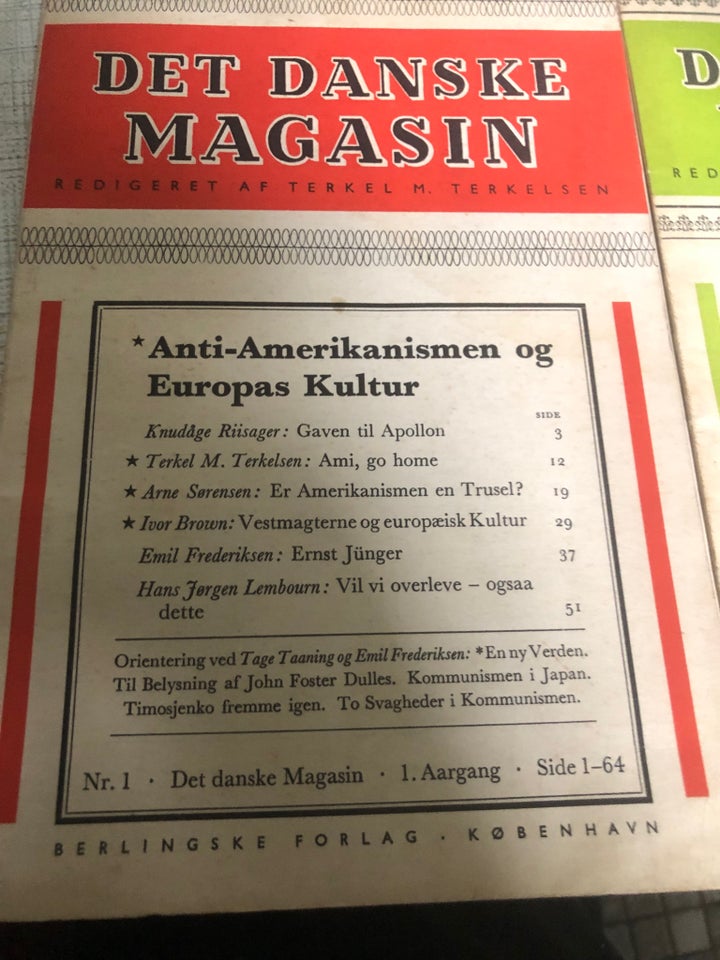 Det danske magasin Terkel m