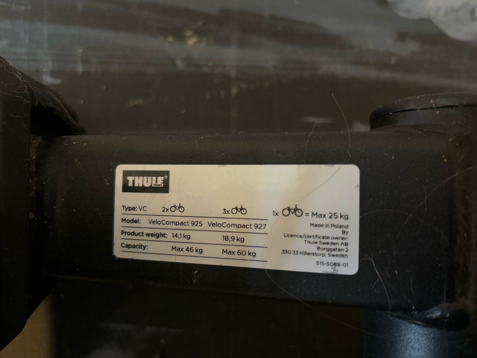 Thule, Velocompact 927