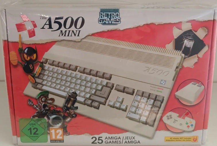 Amiga 500 Mini, spillekonsol,