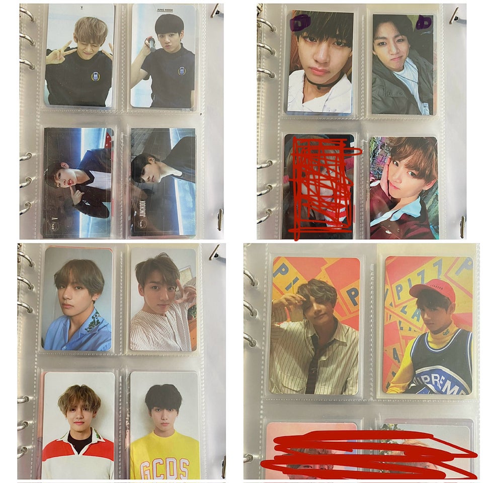 BTS: BTS FOTOKORT TAEKOOK samling