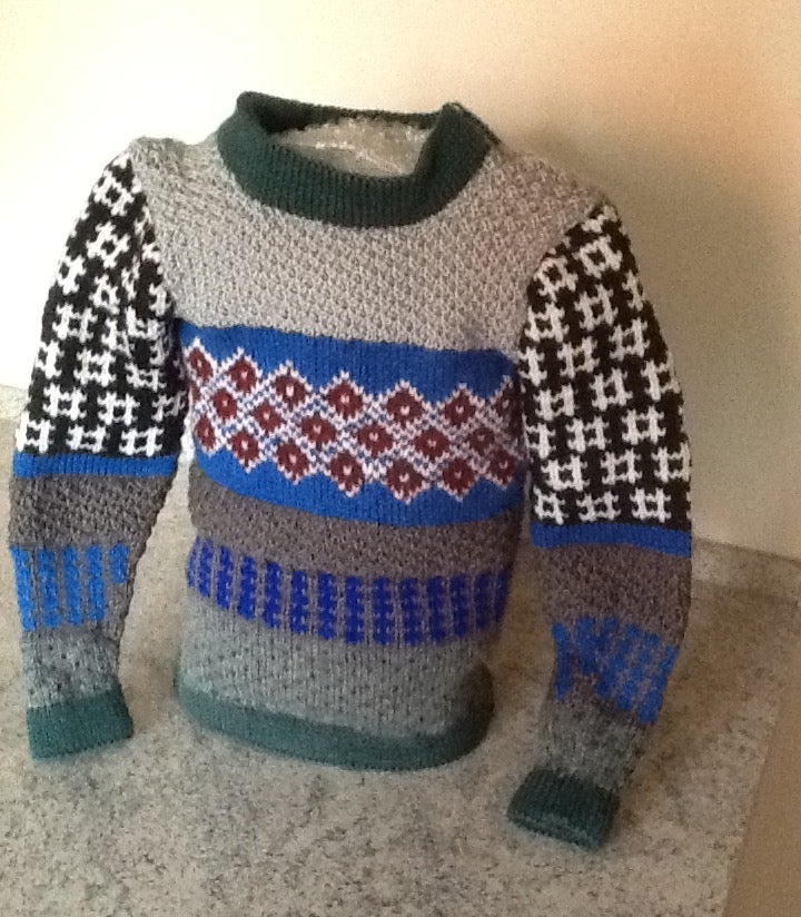 Sweater, Hjemmestrikket, TINKA