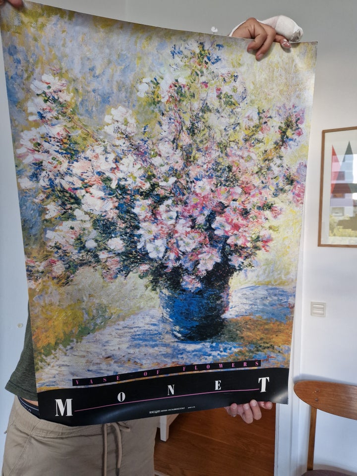 poster / plakat, Monet, motiv: Vase