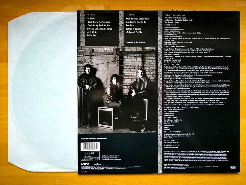 LP, The Jeff Healey Band