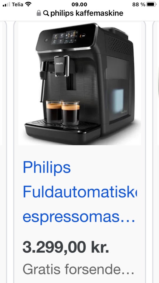 Kaffemaskine  Philips