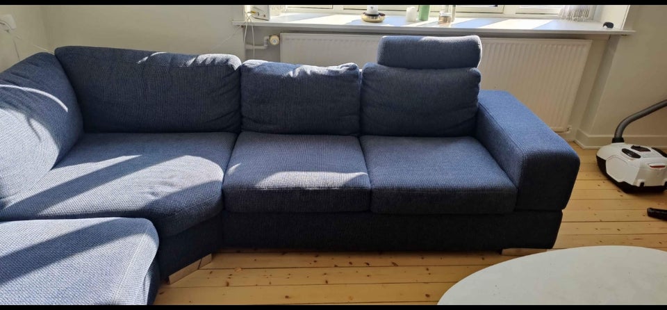 Hjørnesofa stof 5 pers