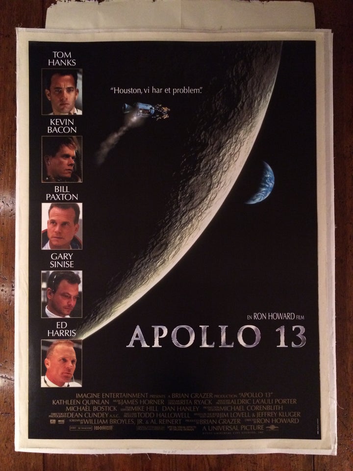 Flasker, Filmplakat. Apollo 13.