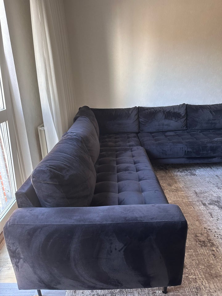 Sofa velour 6 pers